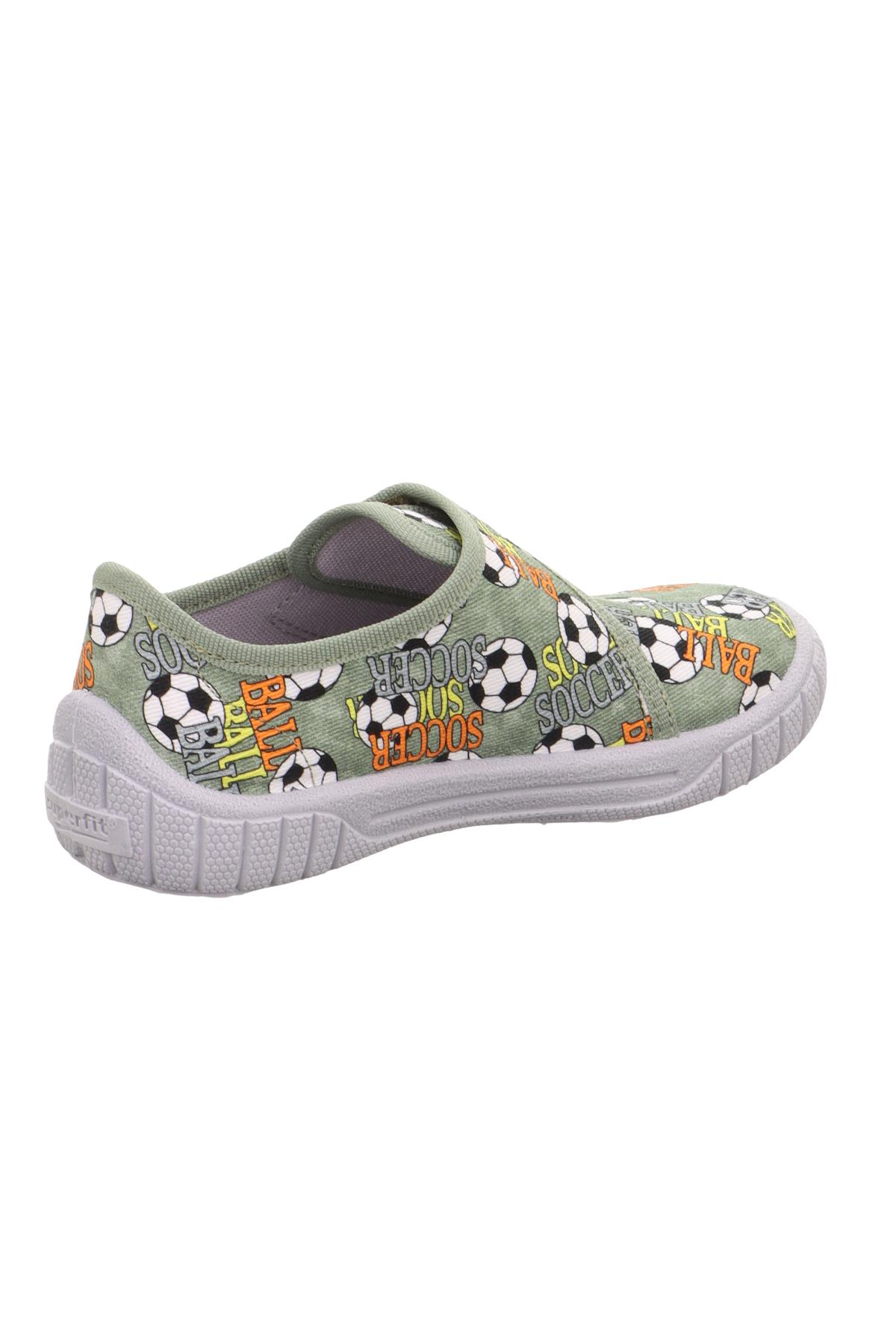 Superfit Erkek Çocuk Keten Ev Ayakkabısı Haki