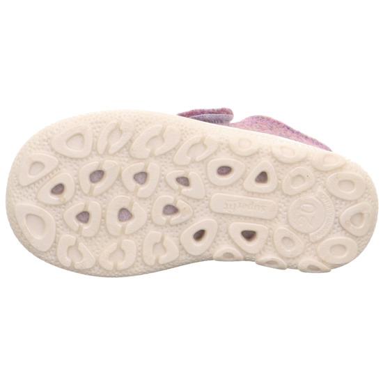 Superfit Happy Octi Cırtlı Keçe Ev Ayakkabısı Lila