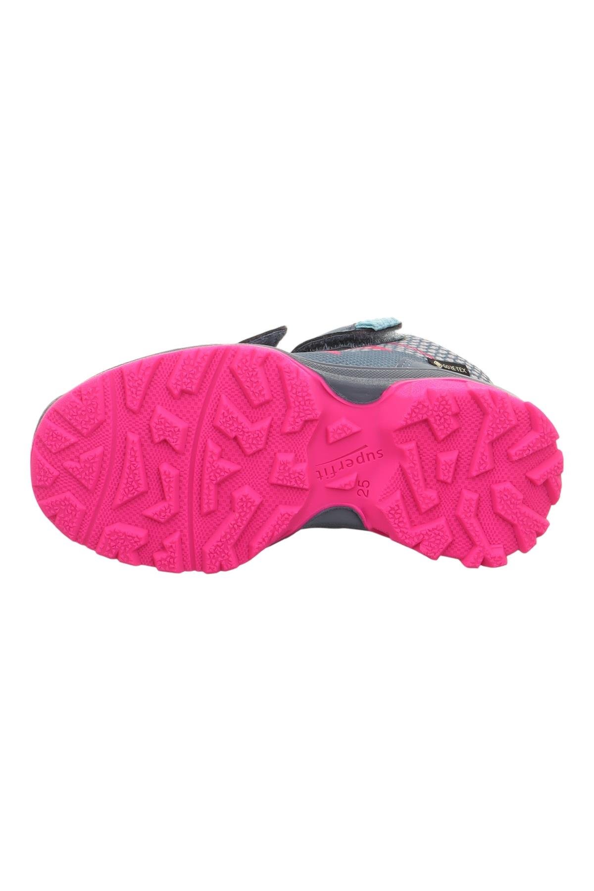 Superfit Jupiter2 Goretex Çocuk Kar Botu Gri-Pembe