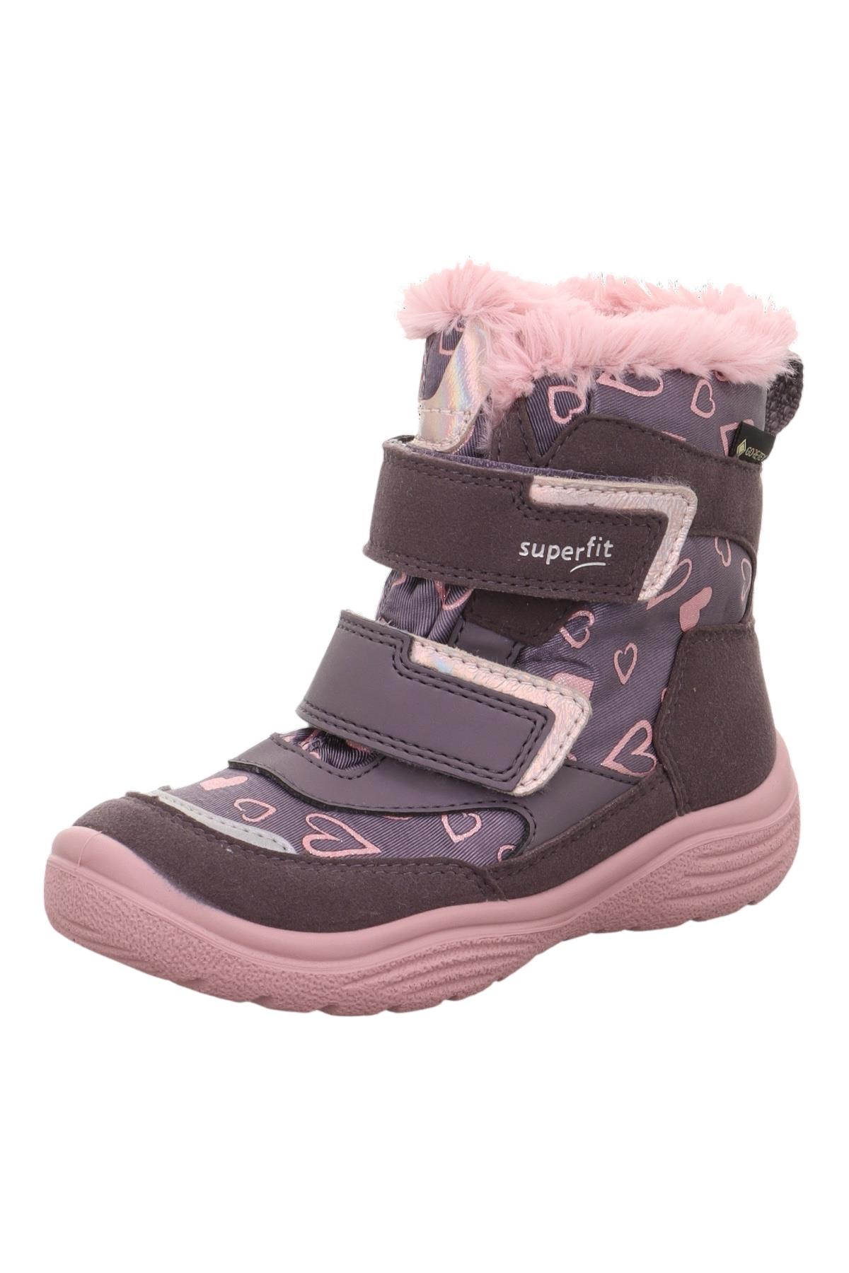 Superfit Kürklü Goretex Karbotu Genç Kız Lila