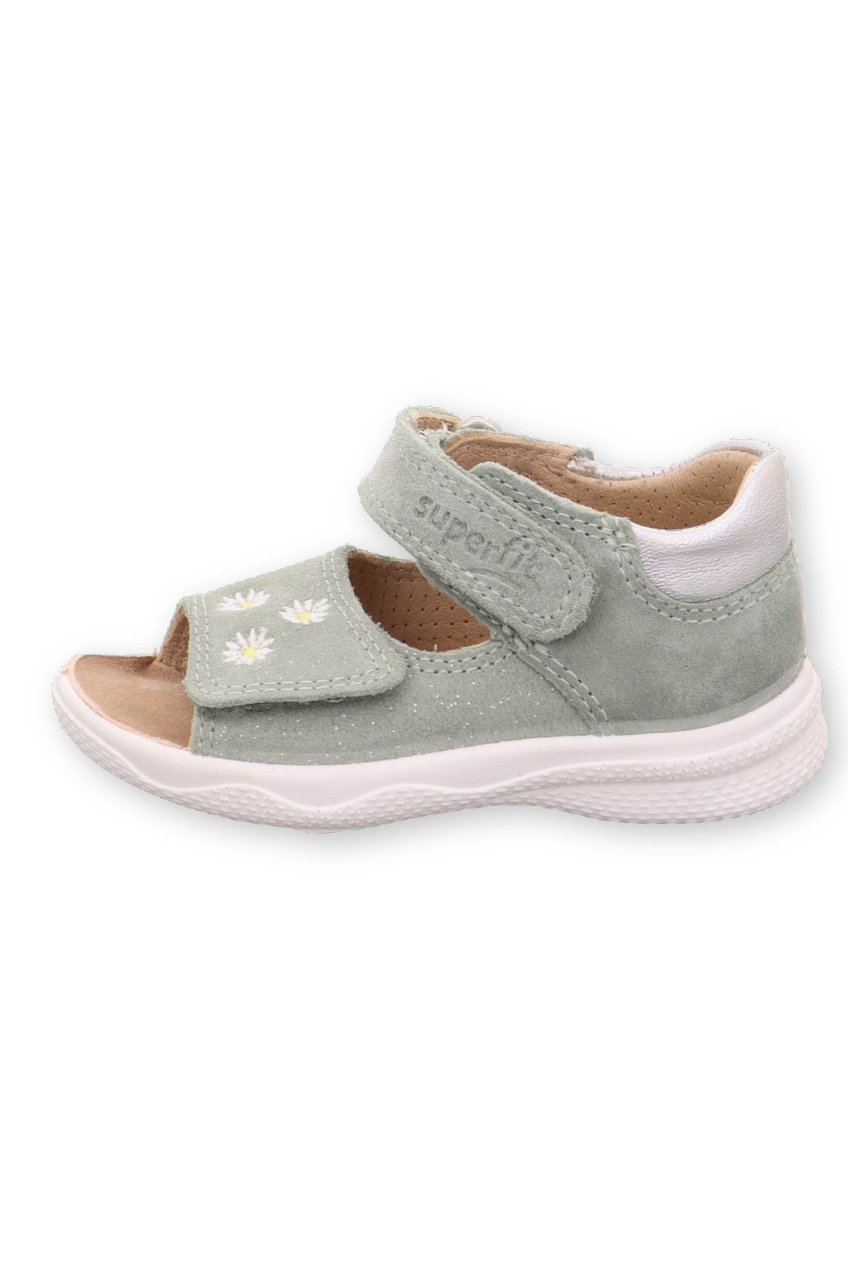 Superfit Papatya Deri İlk Adım Sandalet Olive