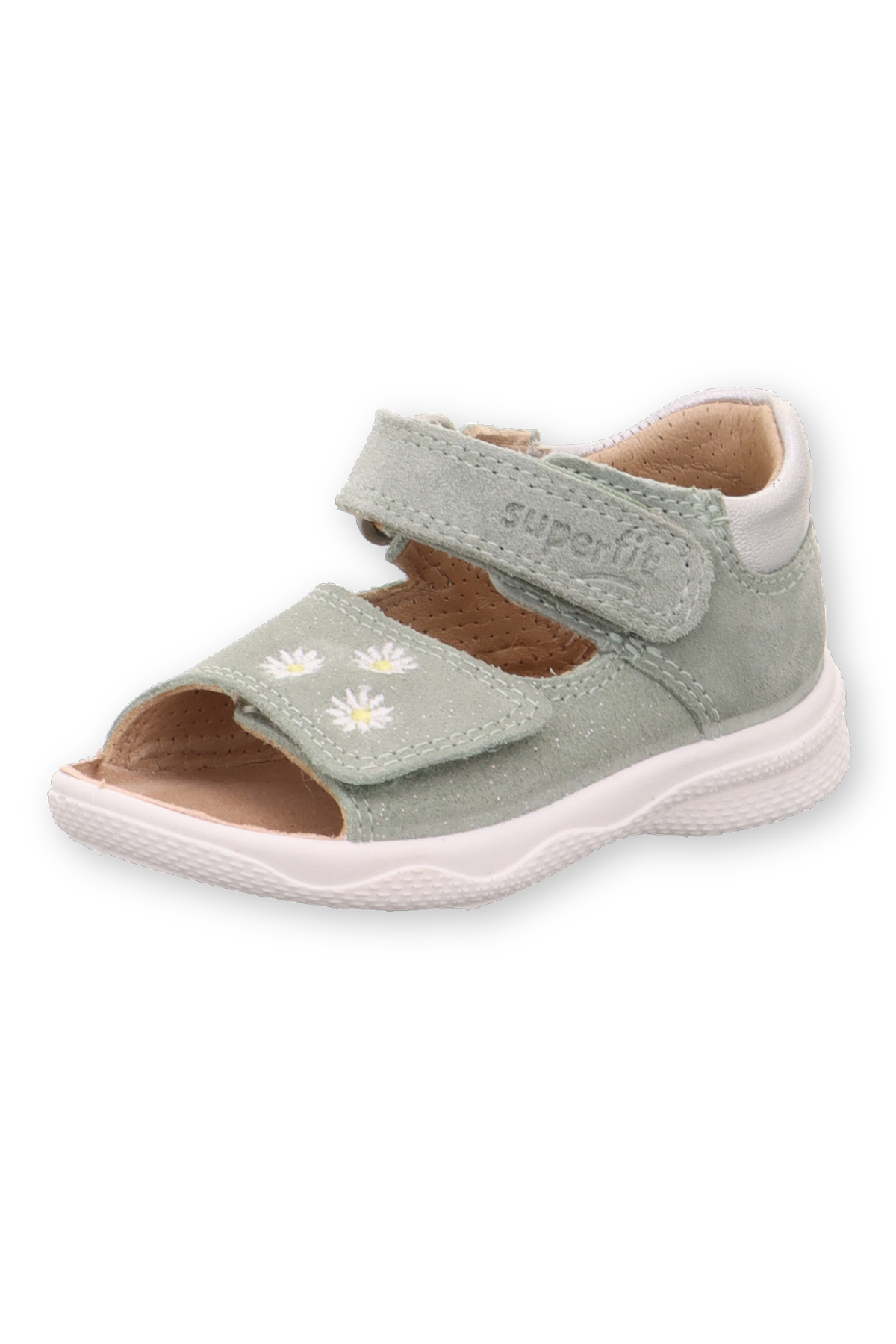 Superfit Papatya Deri İlk Adım Sandalet Olive