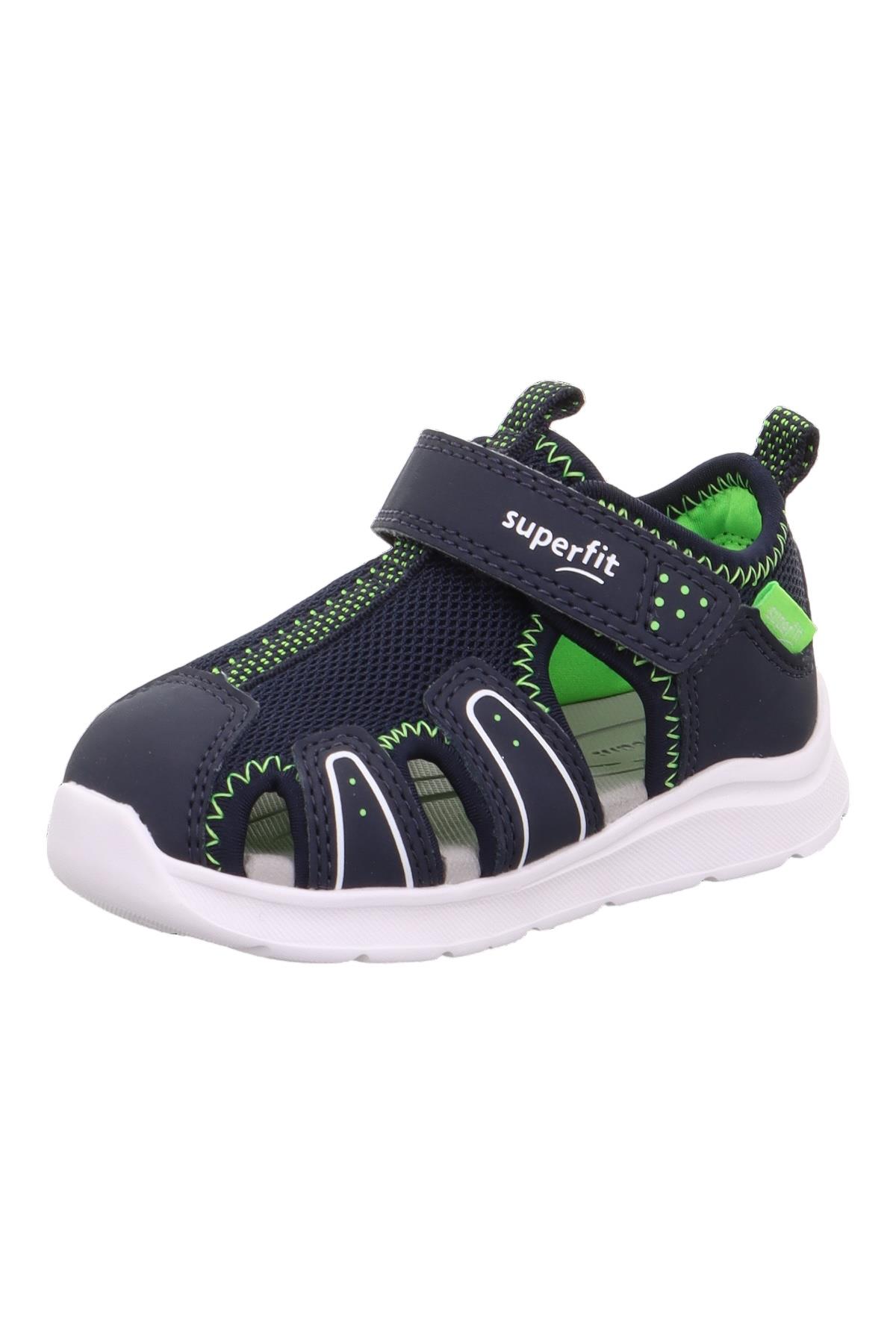 Superfit Su Grubu Kaydırmaz Çocuk Sandalet Lacivert