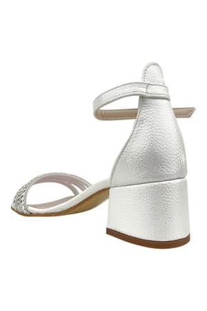 3 Biyeli Topuklu Ayakkabı Sedef