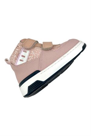 Angela Kız Bebe Deri Bot Pudra