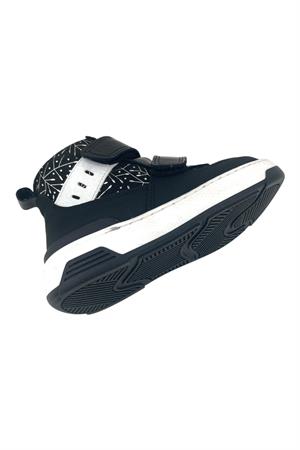 Angela Kız Bebe Deri Bot Siyah