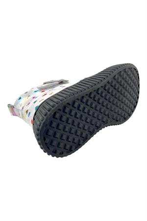 Aquarium Nakışlı Kız Çocuk Botu Beyaz