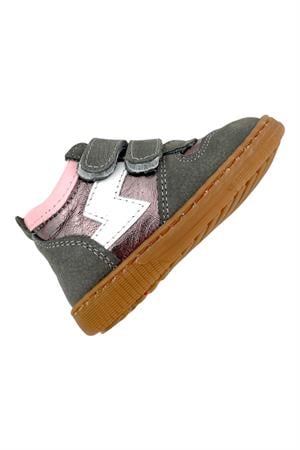 Arizona İlk Adım Ayakkabısı Gri-Pembe