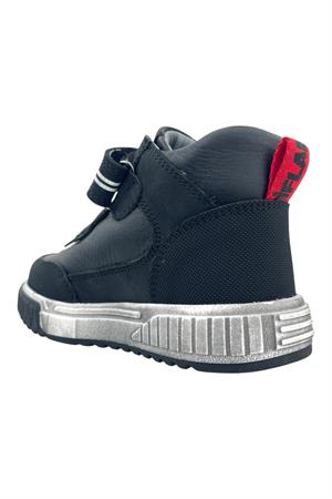 Ateş Erkek Çocuk Ortopedik Bot Siyah-Kırmızı
