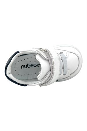 Aztek İlk Adım Bebek Günlük Spor Ayakkabı Beyaz-Siyah