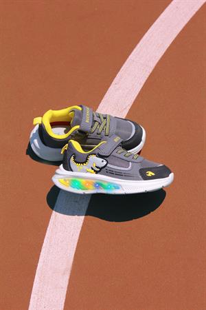 Buckhead Rex Işıklı Spor Ayakkabı Gri