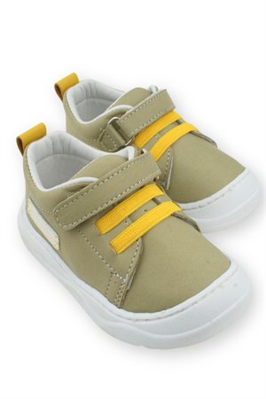 Celtic İlk Adım Ayakkabısı Deri ve Ortopedik Olive