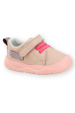 Celtic Kız İlk Adım Ayakkabısı Deri ve Ortopedik Pembe
