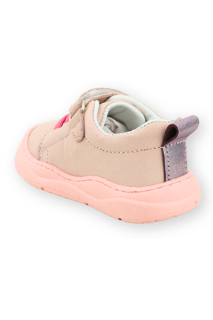 Celtic Kız İlk Adım Ayakkabısı Deri ve Ortopedik Pembe