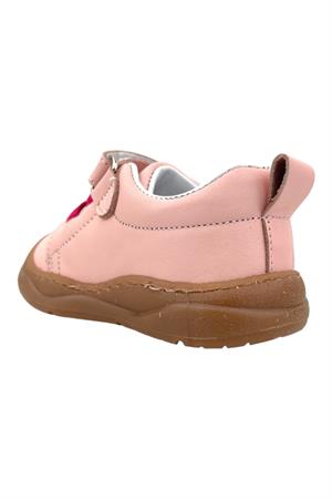 Celtic Kız İlk Adım Ayakkabısı Deri ve Ortopedik Pembe