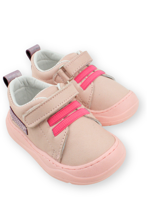 Celtic Kız İlk Adım Ayakkabısı Deri ve Ortopedik Pembe