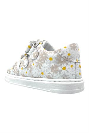 Çiko İlk Adım Kız Bebek Spor Ayakkabı Beyaz-Sarı