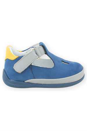 Fasülye Modeli Erkek İlk Adım Ayakkabısı  Gri-Kot