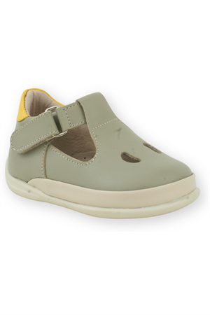 Fasülye Modeli Erkek İlk Adım Ayakkabısı  Olive