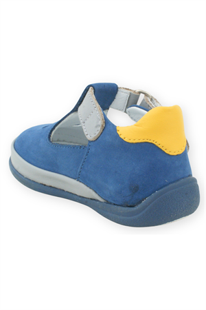 Fasülye Modeli Erkek İlk Adım Ayakkabısı  Gri-Kot