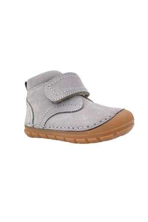 First Step Hakiki Deri Bot Gri