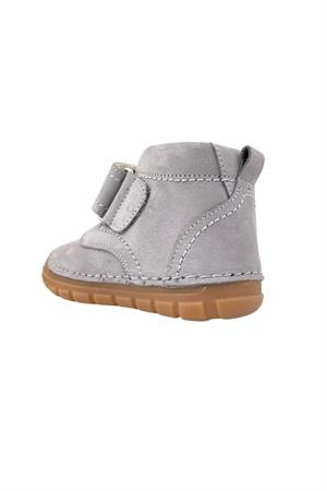 First Step Hakiki Deri Bot Gri