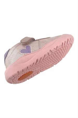 Heart Kız Çocuk İlk Adım Ayakkabısı Lila