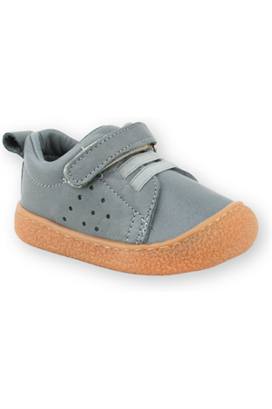 Hispanic Erkek İlk Adım Ayakkabısı Deri Spor Gri