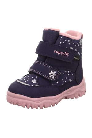 Husky1 Superfit Goretex Kız Bebek Kar Botu Lacivert