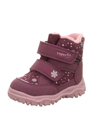 Husky1 Superfit Goretex Kız Bebek Kar Botu Mor