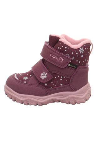 Husky1 Superfit Goretex Kız Bebek Kar Botu Mor