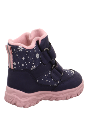 Husky1 Superfit Goretex Kız Çocuk Kar Botu Lacivert