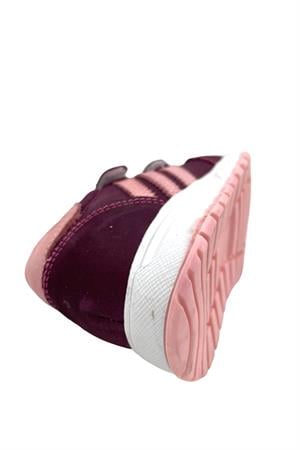 İçi ve Dışı Gerçek Deri Ortopedik Çocuk Ayakkabısı Mor-Pembe