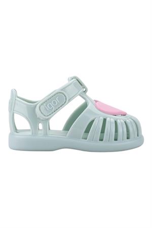 Igor Tobby Gloss Love Çocuk Sandalet Mint