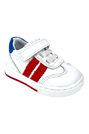 İlk Adım Rahat Kalıp Spor Ayakkabı Beyaz-Kırmızı