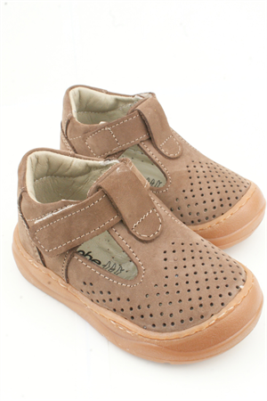 Irish İlk Adım Ayakkabısı Deri ve Direkli Kahverengi