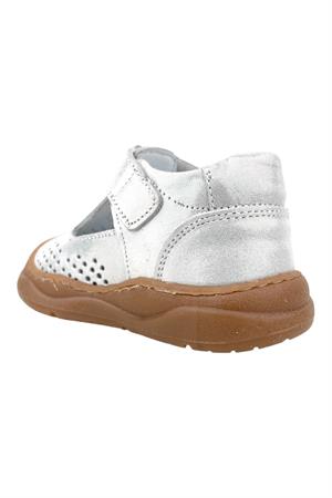 Irish Kız İlk Adım Ayakkabısı Deri ve Direkli Lame İğne