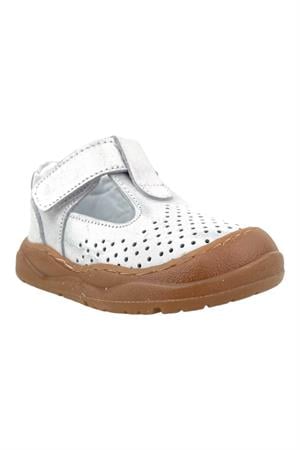 Irish Kız İlk Adım Ayakkabısı Deri ve Direkli Lame İğne