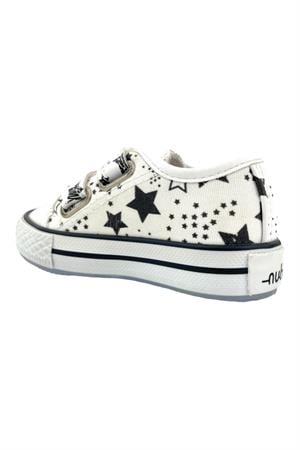 Işıklı Taban Erkek Çocuk Keten Ayakkabı Star