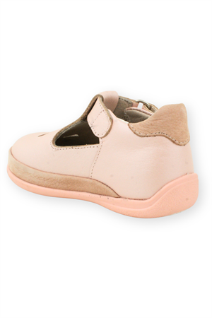 Kız Bebek Fasülye Modeli İlk Adım Ayakkabısı  Pembe Sim