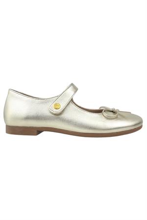 Lady Mary Minik Fiyonklu Elegant Babet Dore