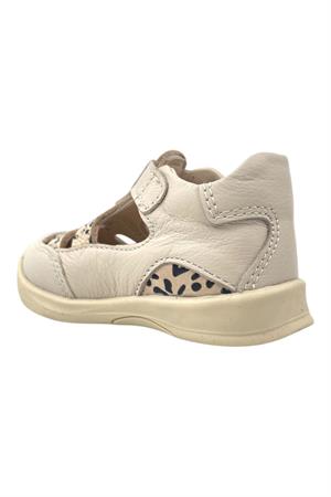Lyon Kız Çocuk İlk Adım Ayakkabısı bej leopar