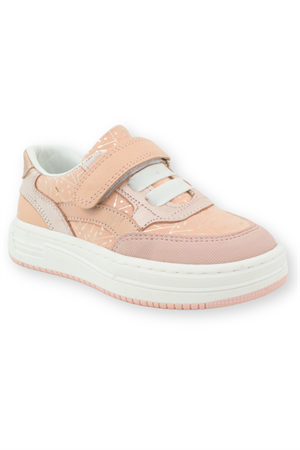 Medi2 Kız Çocuk Hakiki Deri Günlük Çocuk Ayakkabısı Pudra