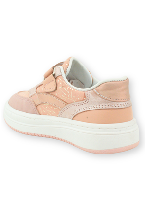 Medi2 Kız Çocuk Hakiki Deri Günlük Çocuk Ayakkabısı Pudra