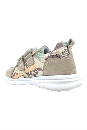 Mexican Kız Çocuk Desenli Taban Ayakkabı Bej