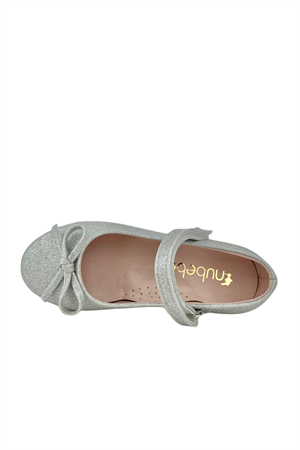 Minik Fiyonklu Klasik Kız Çocuk Babeti Lame Sim