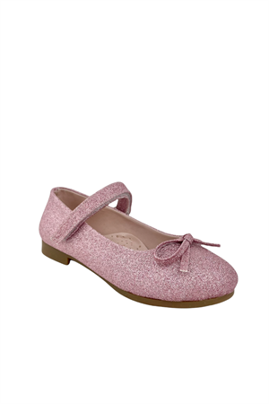 Minik Fiyonklu Klasik Kız Çocuk Babeti Pembe Sim