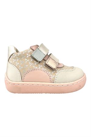 Niña Cırtlı Hafif Deri Bot Krem