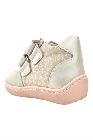 Niña Cırtlı Hafif Deri Bot Krem