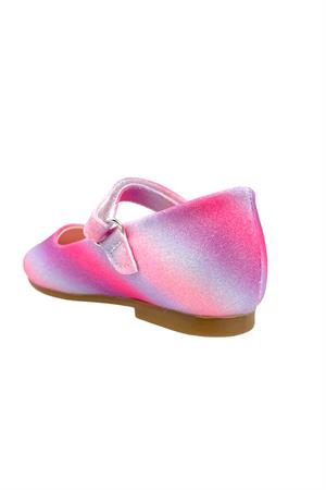 Nubebe Rainbow Kız Çocuk Babet Fusya